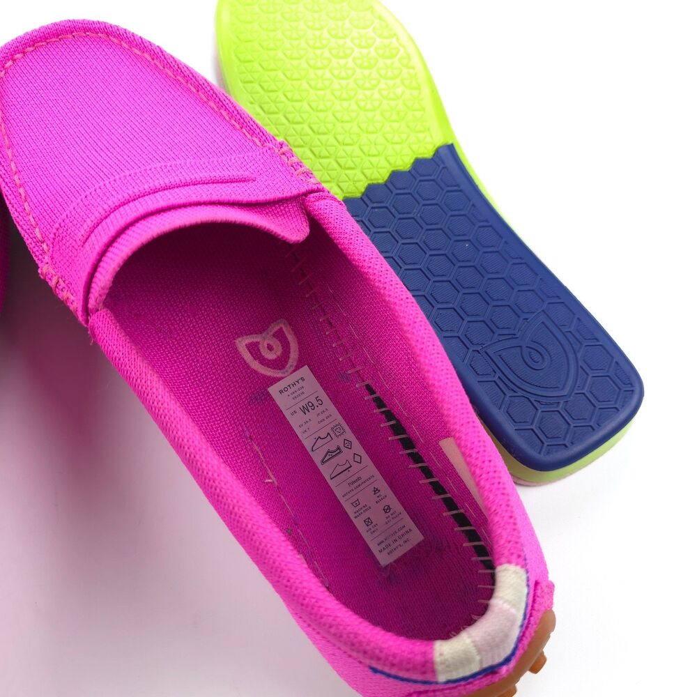 ROTHYS The Daily Driver Penny Loafer Dragonfruit Preppy Casual Minimal Boho 9.5 - Picture 9 of 10